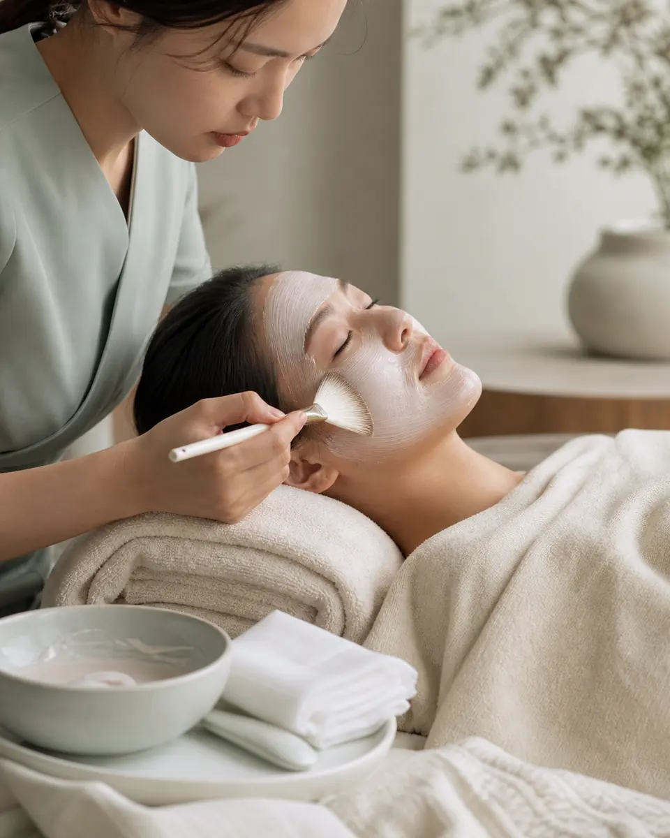 Soothing mask ritual for a plush, hydrated finish