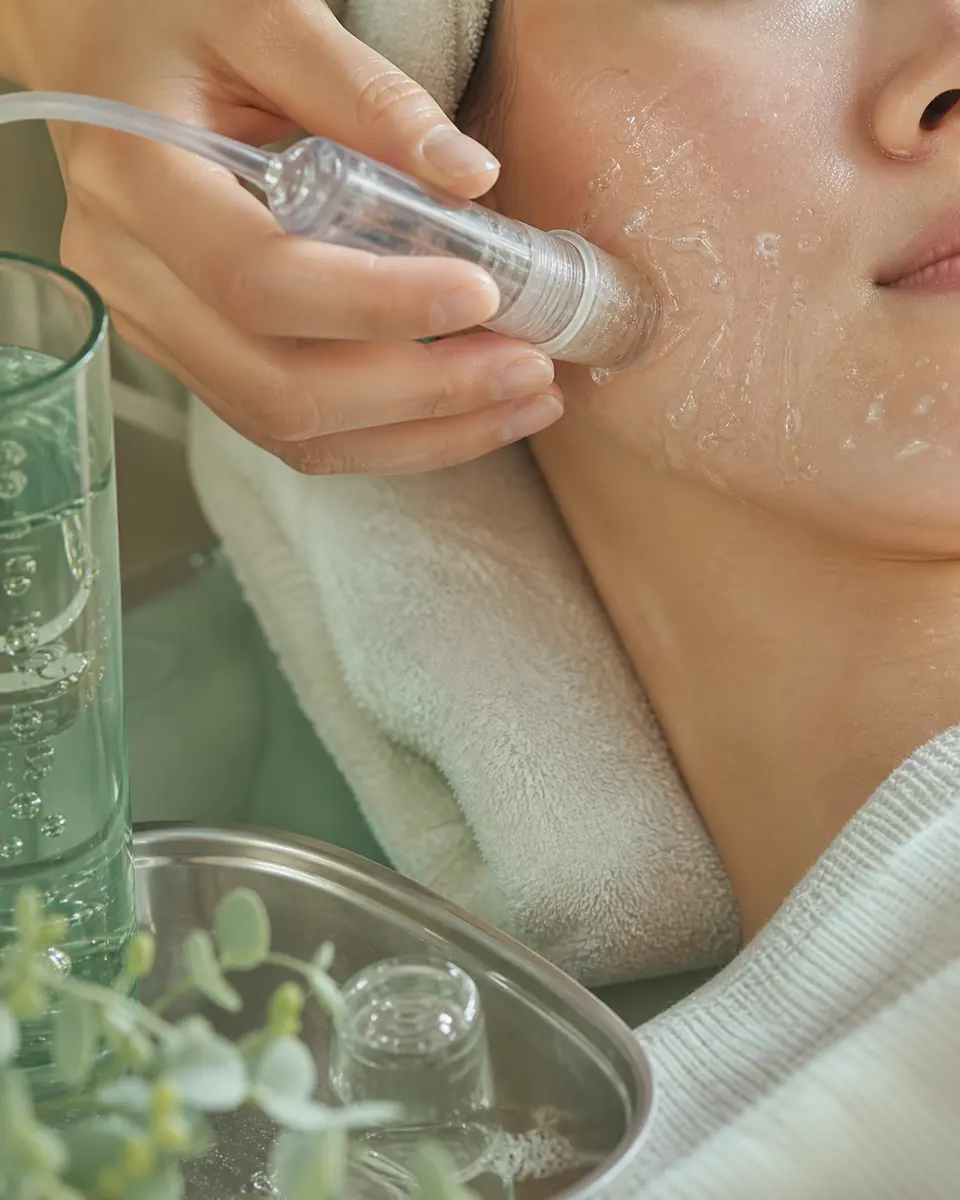 Specialty image representing deep cleansing and facial sculpting care